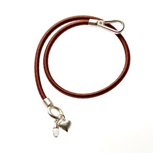 Bungee Cord Wrap Bracelet in Bronze with Gold